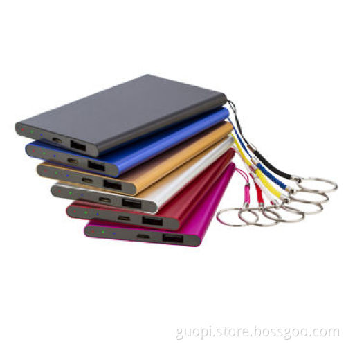 Extra thin polymer power bank, 4,000mAhNew